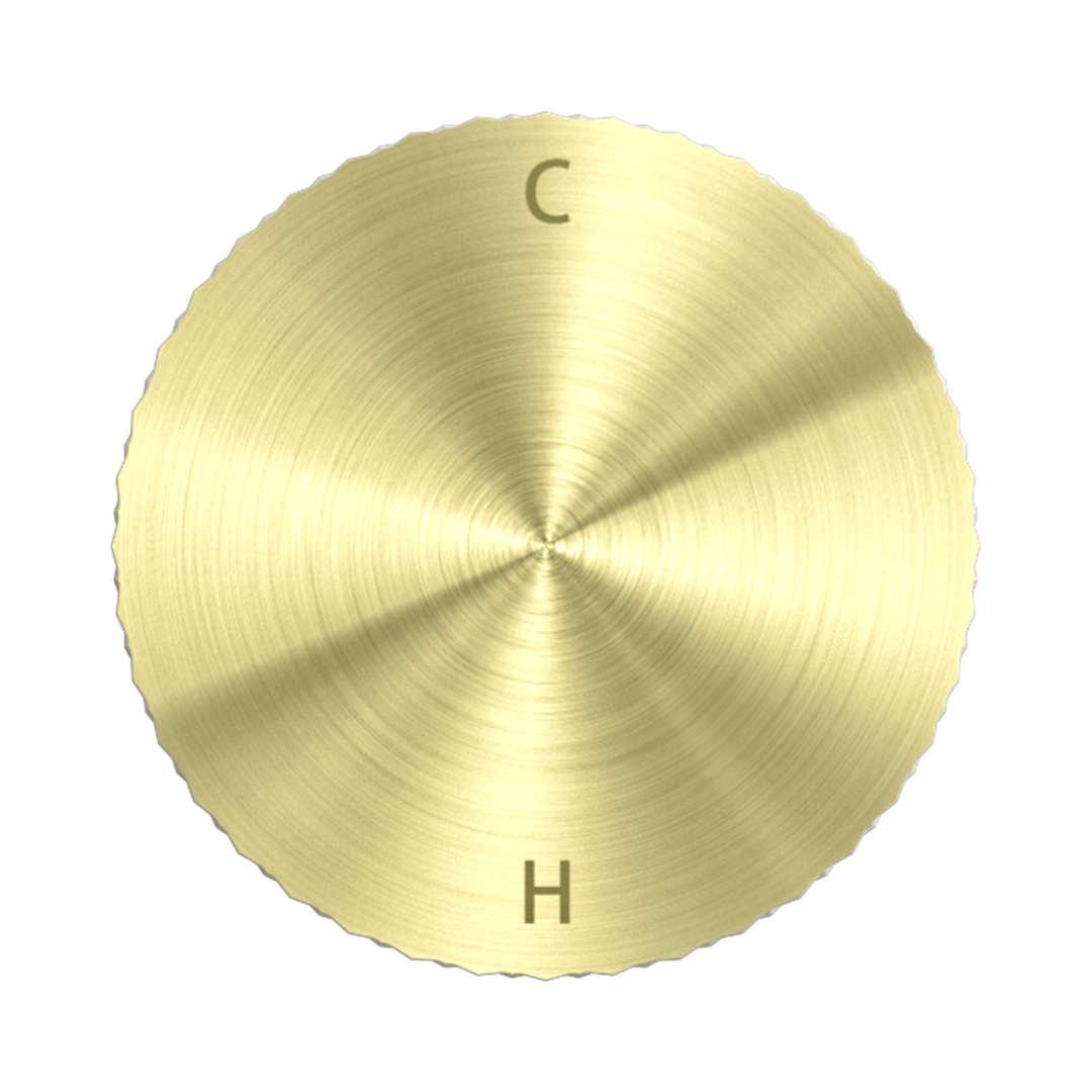 Nero Opal Progressive Shower Mixer Brushed Gold