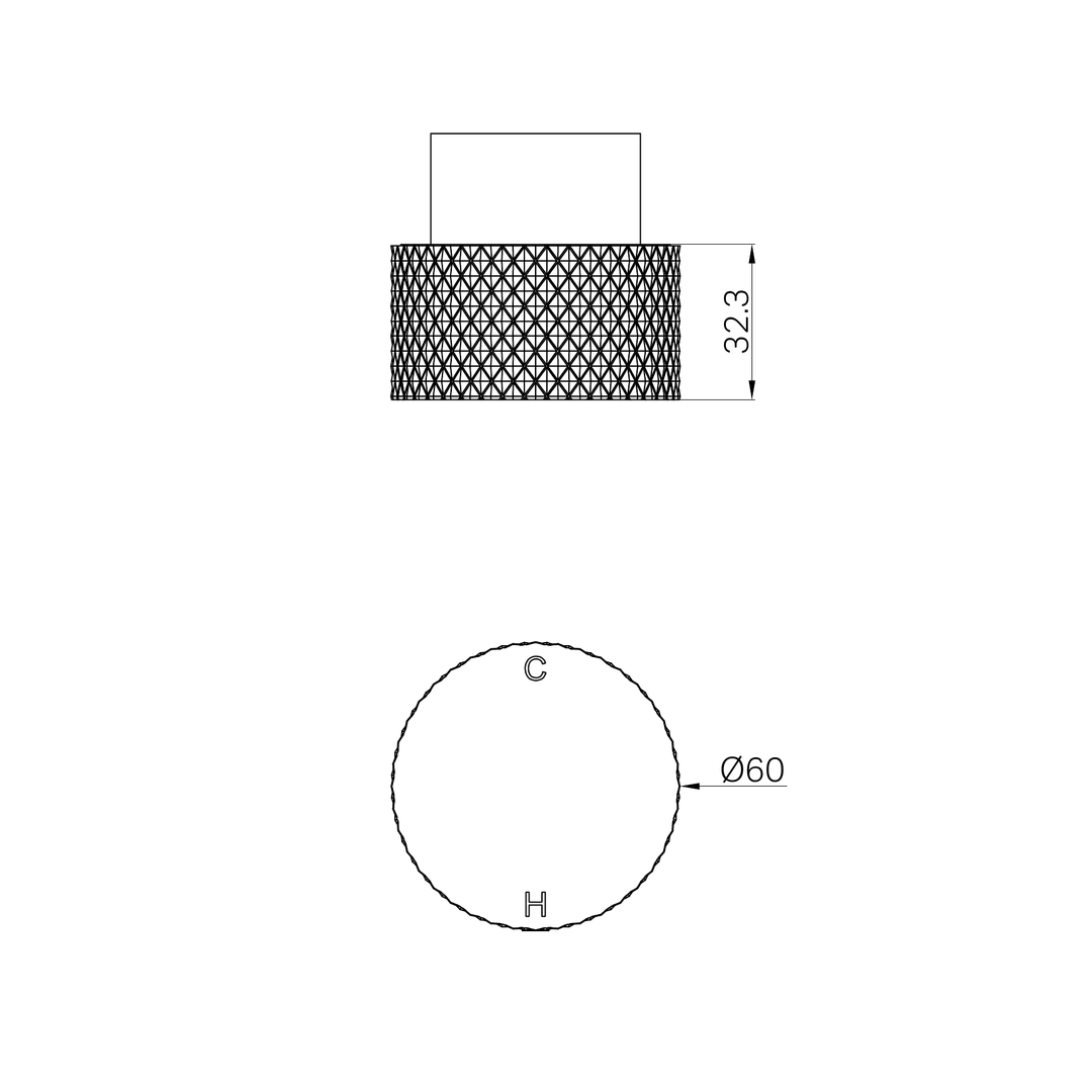 Nero Opal Progressive Shower Mixer Trim Kits Only - Graphite