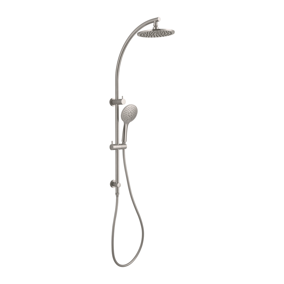 Nero Dolce Shower Column Set - Brushed Nickel