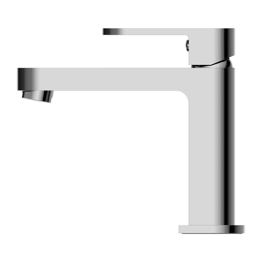 Nero Ecco Basin Mixer - Chrome