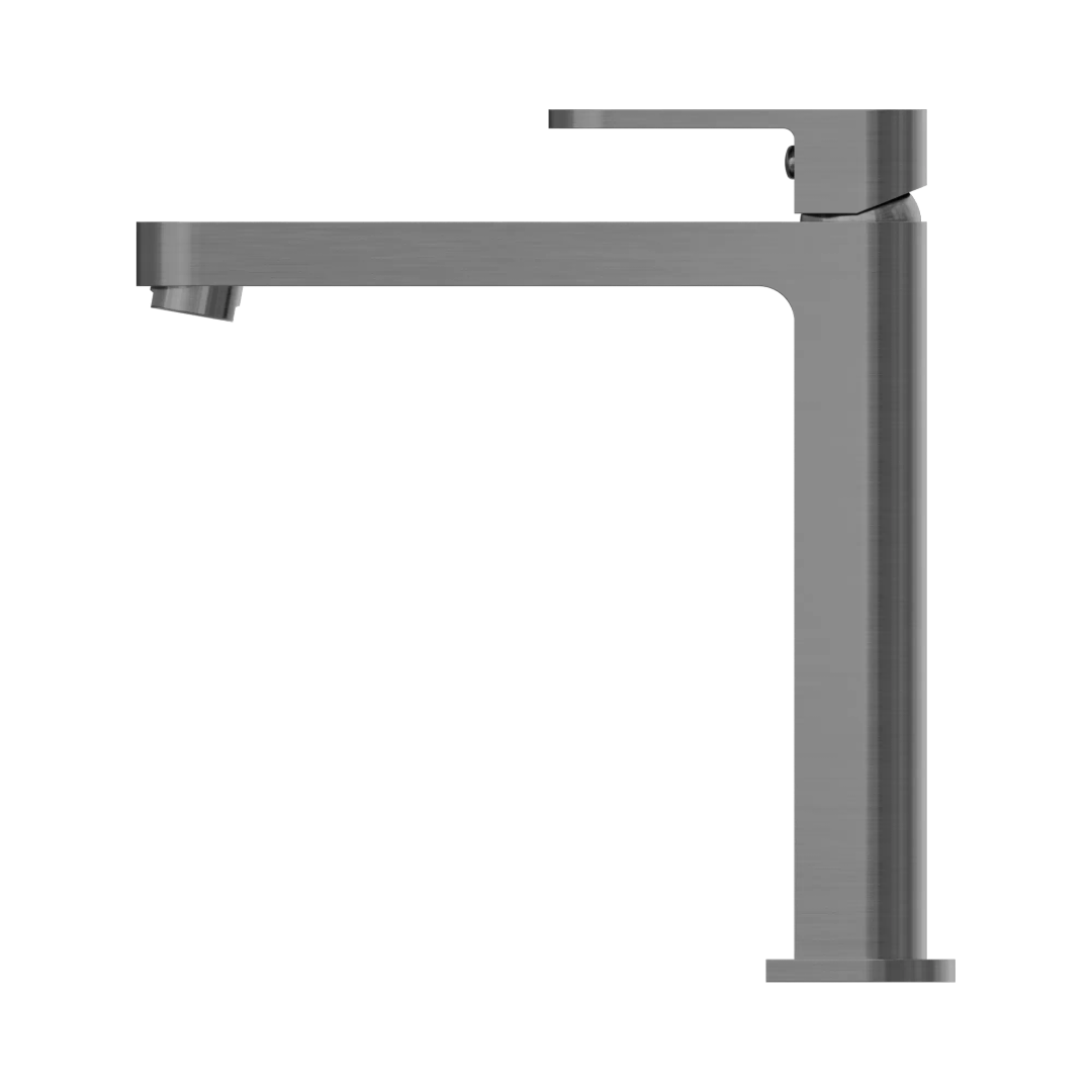 Nero Ecco Tall Basin Mixer Gun Metal