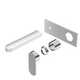 Nero Ecco Wall Basin/Bath Mixer Trim Kits Only Chrome