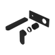 Nero Ecco Wall Basin/Bath Mixer Trim Kits Only Matte Black