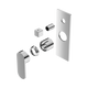 Nero Ecco Shower Mixer With Diverter Trim Kits Only Chrome