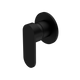 Nero Ecco Shower Mixer 80Mm Round Plate Matte Black