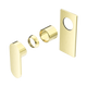 Nero Ecco Shower Mixer Trim Kits Only Brushed Gold