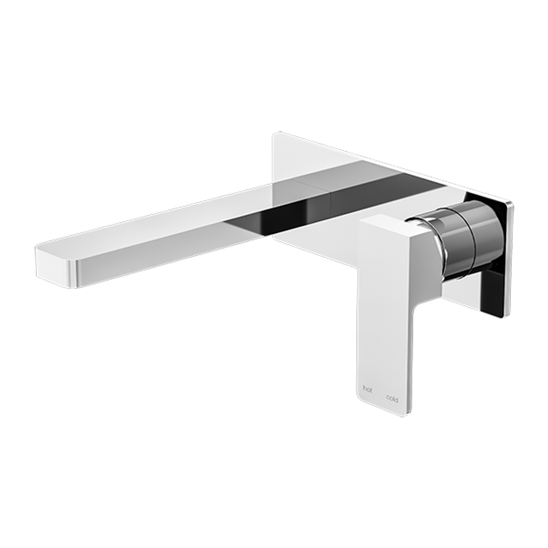 Nero Celia Wall Basin Mixer - Chrome