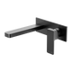 Nero Celia Wall Basin Mixer Matte Black