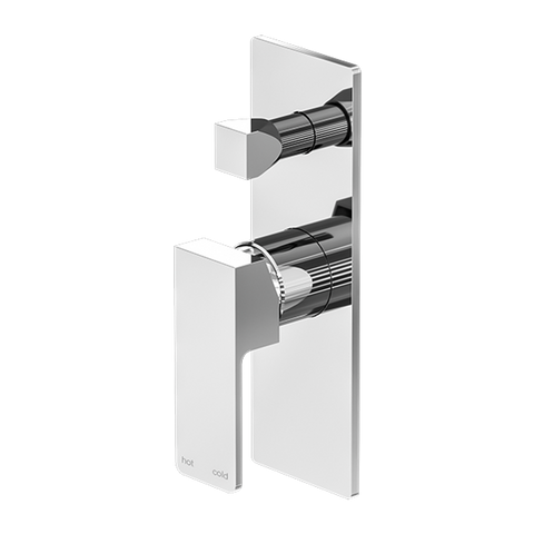 Nero Celia Shower Mixer With Divertor - Chrome