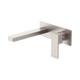 Nero Celia Wall Basin/Bath Mixer Brushed Nickel