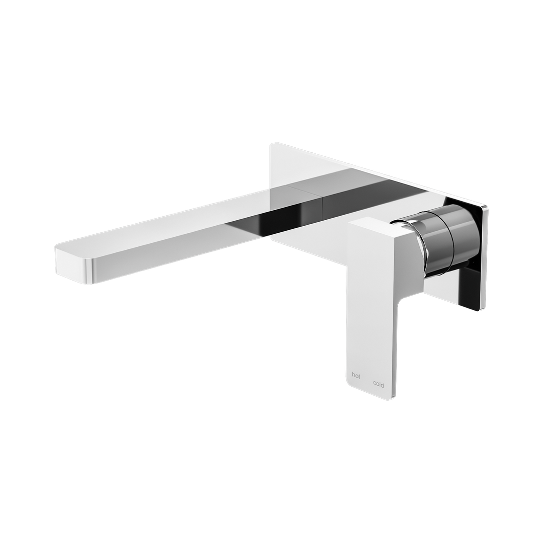 Nero Celia Wall Basin/Bath Mixer Chrome