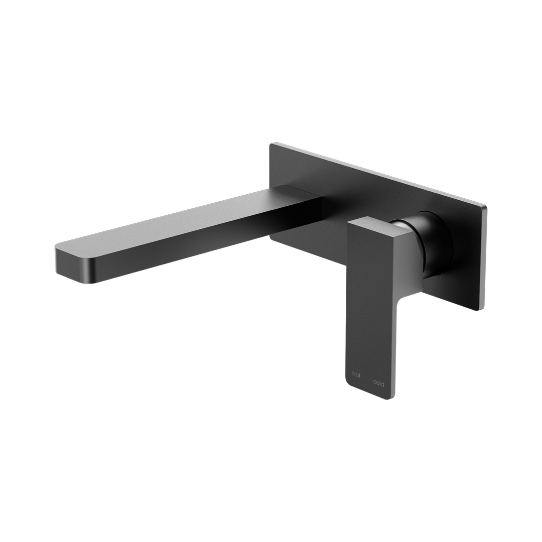 Nero Celia Wall Basin/Bath Mixer Matte Black