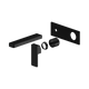 Nero Celia Wall Basin/Bath Mixer Trim Kits Only Matte Black