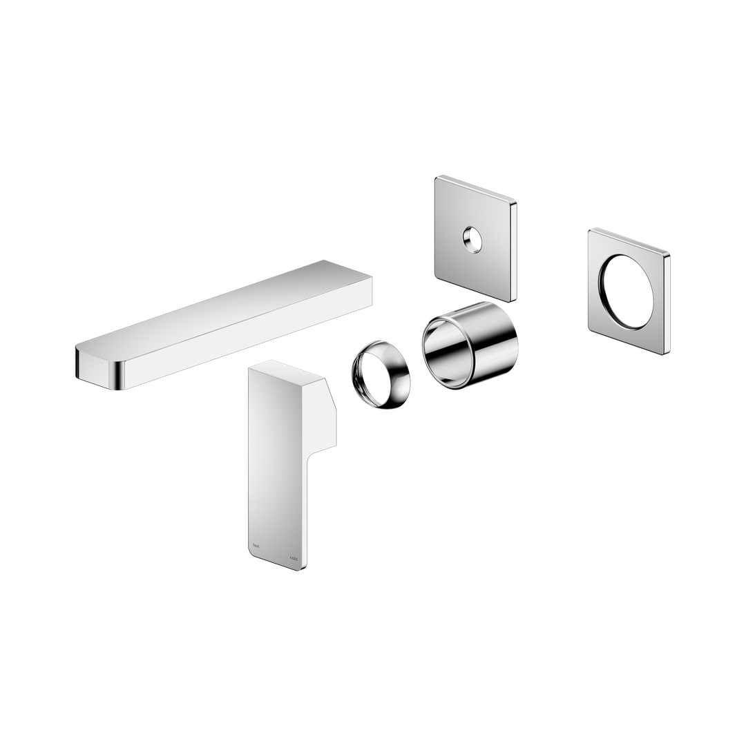 Nero Celia Wall Basin/Bath Mixer Separate Back Plate Trim Kits Only Chrome