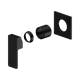 Nero Celia Shower Mixer Trim Kits Only Matte Black