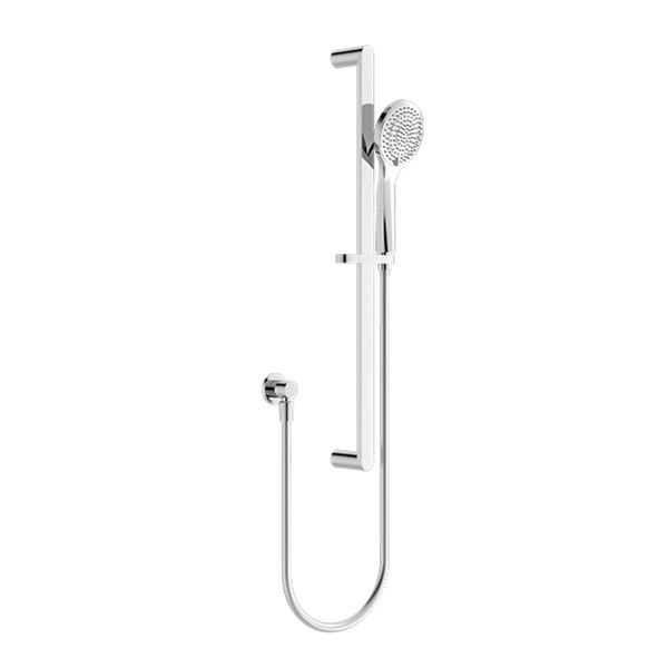 Nero Bianca/Ecco Shower Rail With Air Shower Chrome