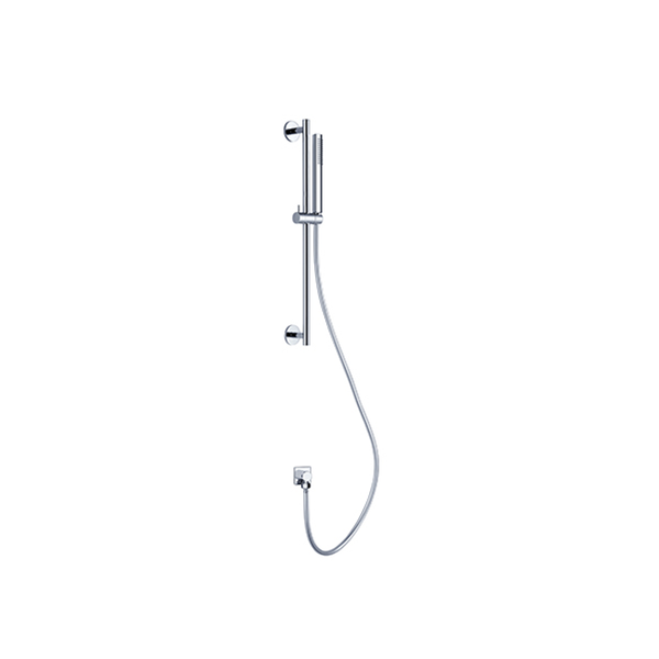 Nero Dolce Shower Rail With Slim Hand Shower Chrome