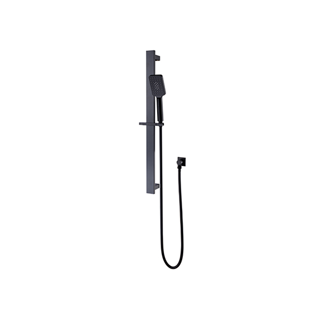 Nero Celia New Shower Rail - Matt Black