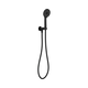 Project Round Nero Shower On Bracket 4 Star Rating - Matte Black
