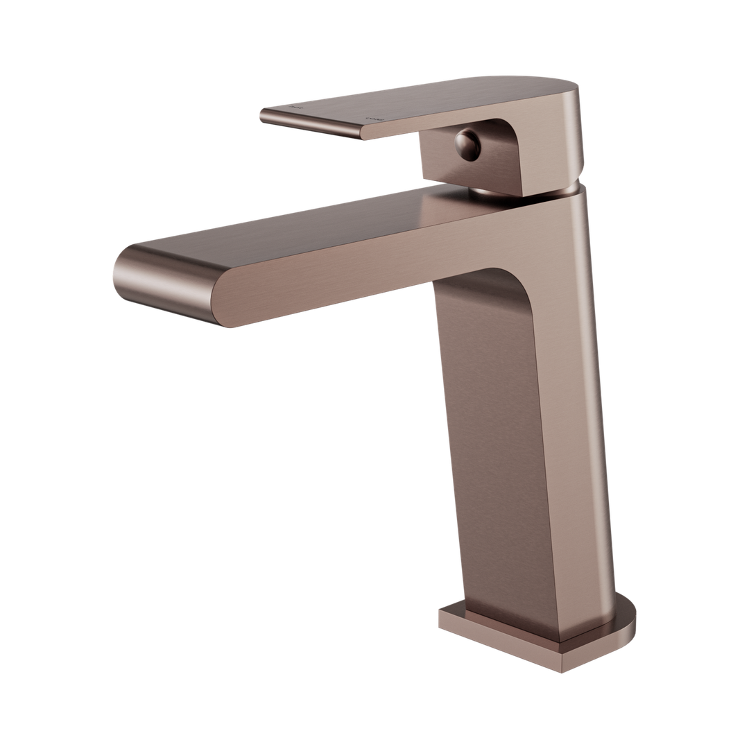 Nero Bianca Basin Mixer Brushed Bronze