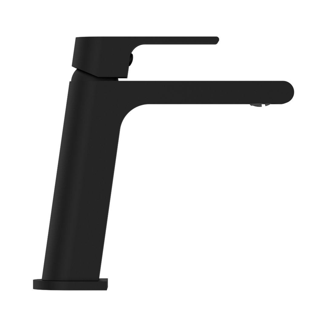 Nero Bianca Basin Mixer Matt Black