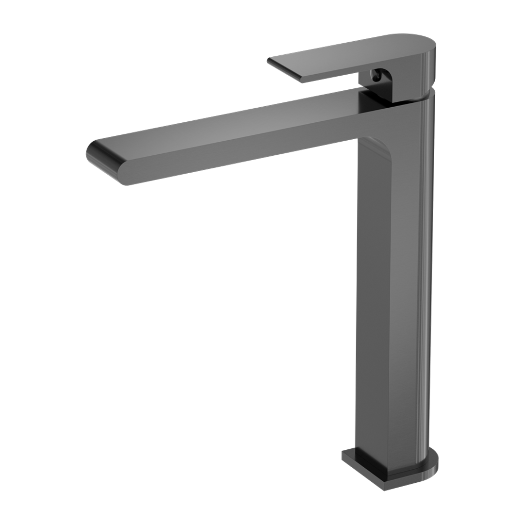 Bianca Tall Basin Mixer Gun Metal Grey