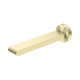 Nero Bianca Fixed Bath Spout Only 200Mm Brushed Gold