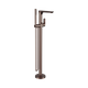 Nero Bianca Freestanding Bath Mixer With Hand Shower Brushed Bronze