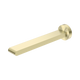 Nero Bianca Fixed Bath Spout Only 240Mm Brushed Gold