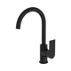Nero Bianca Kitchen Mixer Gooseneck Spout Matte Black