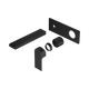 Nero Bianca Wall Basin/Bath Mixer 187Mm Trim Kits Only Matte Black