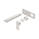 Nero Bianca Wall Basin/Bath Mixer 230Mm Trim Kits Only Brushed Nickel