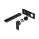 Nero Bianca Wall Basin/Bath Mixer 230Mm Trim Kits Only Matte Black