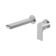 Nero Bianca Wall Basin/Bath Mixer Separate Back Plate 230Mm Chrome