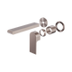 Nero Bianca Wall Basin/Bath Mixer Separate Back Plate 187Mm Trim Kits Only Brushed Bronze