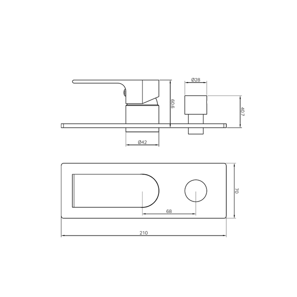 Nero Bianca Shower Mixer With Diverter Trim Kits Only Gun Metal