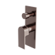 Nero Bianca Shower Mixer With Diverter Brushed Bronze