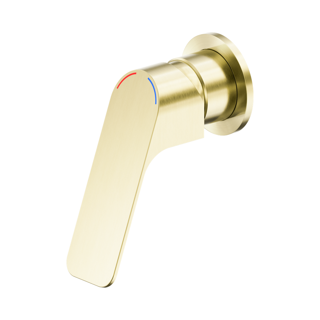 Nero Bianca Care Shower Mixer 60Mm Plate Brushed Gold