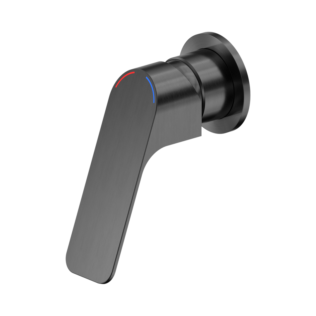 Nero Bianca Care Shower Mixer 60Mm Plate Gun Metal
