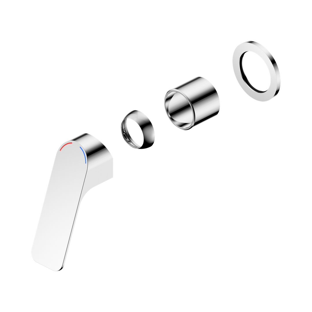 Nero Bianca Care Shower Mixer 60Mm Plate Trim Kits Only Chrome
