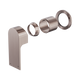 Nero Bianca Shower Mixer 60Mm Plate Trim Kits Only Brushed Bronze