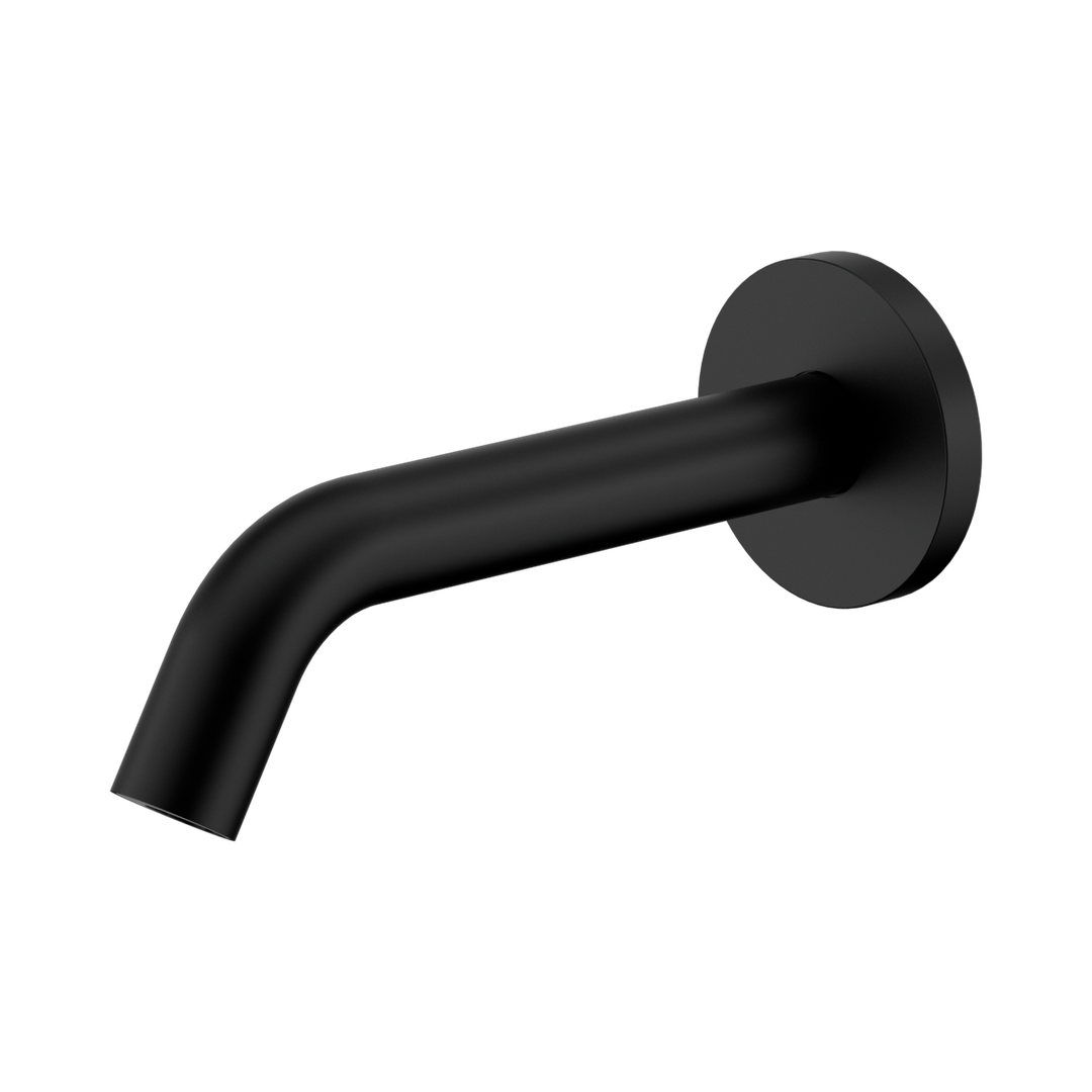 Nero Mecca Wall-Mounted Sensor Tap With 80Mm Wall Plate Matte Black