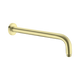 Nero Round Shower Arm 500mm Brushed Gold