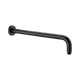 Nero Round Shower Arm 500Mm Length Matte Black