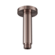 Nero Round Ceiling Arm 100Mm Length Brushed Bronze