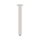 Nero Square Ceiling Arm 300Mm Length Brushed Nickel