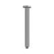 Nero Square Ceiling Arm 300Mm Length Gun Metal