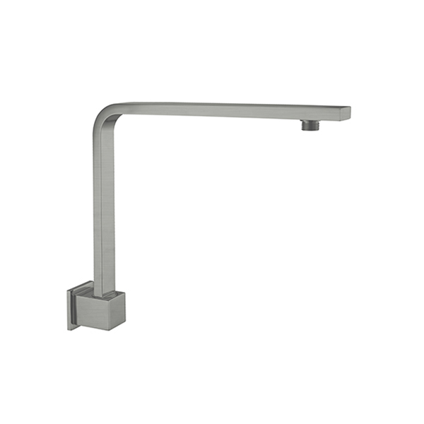 Nero Square Swivel Shower Arm - Gun Metal Grey
