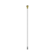 Nero Premium Flexible Mixer Tap Hose Pair Brushed Gold