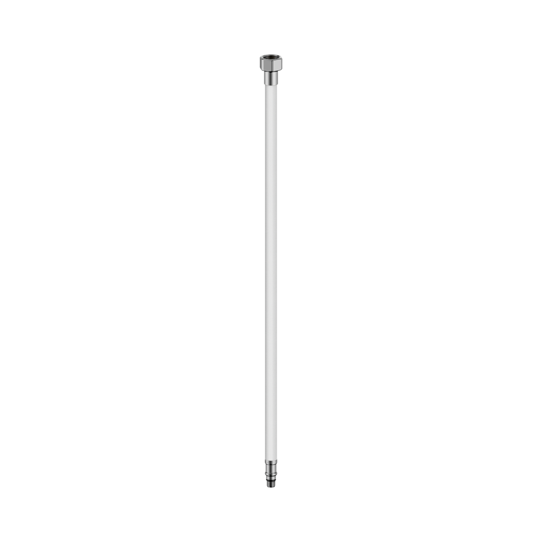 Nero Premium Flexible Mixer Tap Hose Pair Chrome